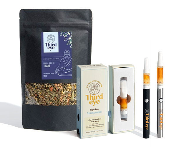 Vape CBD et Tisane CBD Third eye